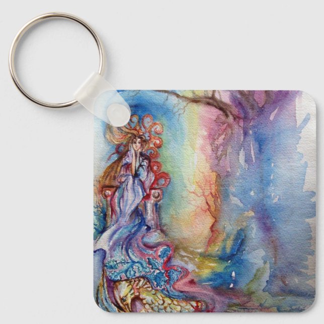 LADY OF THE LAKE KEY RING (Front)
