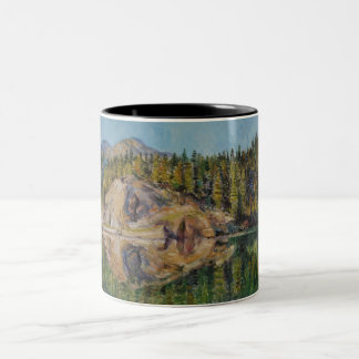 Lady of the Lake Two-Tone Coffee Mug