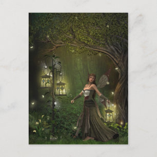 Lady of the Lanterns Postcard