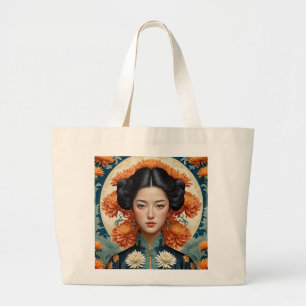 Lady of the Manor Series Large Tote Bag