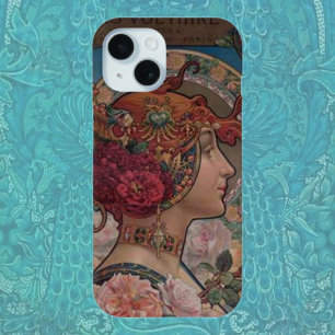 Lady of the roses iPhone 15 case