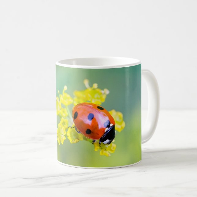 lady on top coffee mug (Front Right)