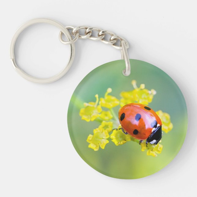 lady on top key ring (Front)