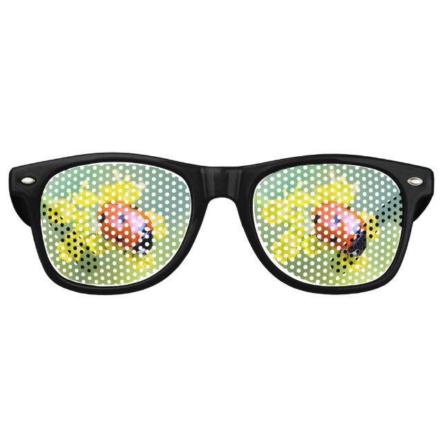 lady on top retro sunglasses (Front)