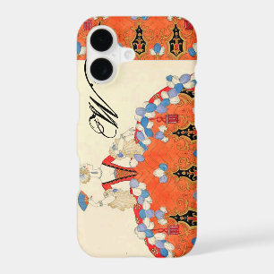 LADY ORANGE FASHION COSTUME DESIGNER MONOGRAM