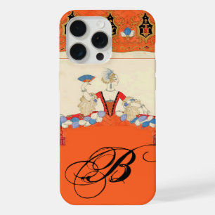 LADY ORANGE FASHION COSTUME DESIGNER MONOGRAM iPhone 15 PRO MAX CASE