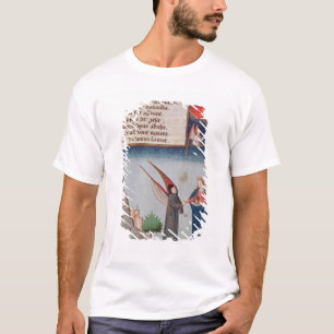 Lady Philosophy leads Boethius in flight T-Shirt