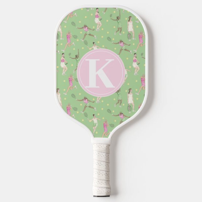 Lady Players Personalised Pickleball Paddle (Front)