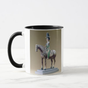 Lady rider, Astana, 7th century (stucco) Mug