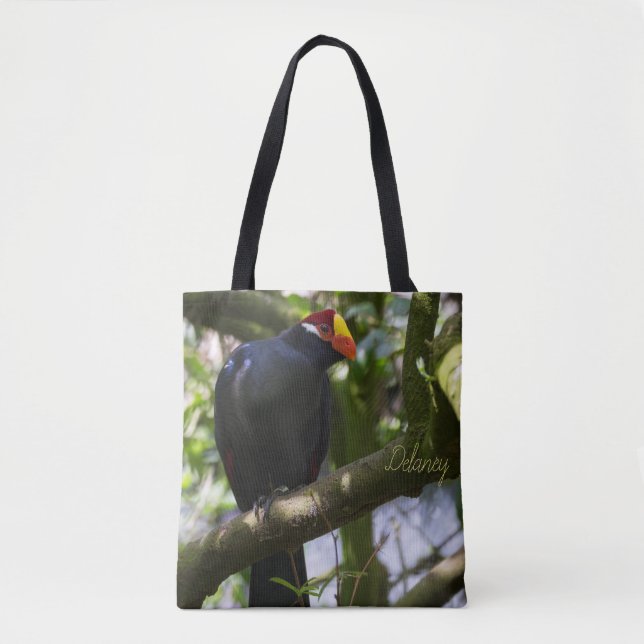 Lady Ross's Turaco Tote Bag (Front)