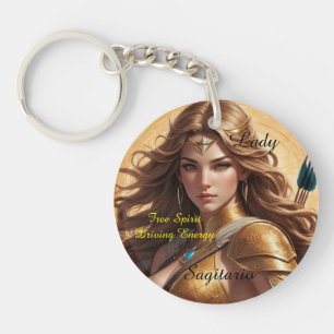 Lady Sagitaria Lake Key Ring