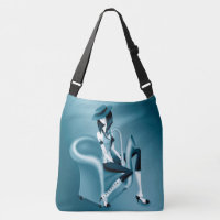Lady Saxophonist - A Jazz-Inspired Crossbody Bag