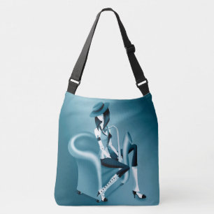 Lady Saxophonist - A Jazz-Inspired Crossbody Bag