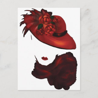 Lady Scarlet Postcard