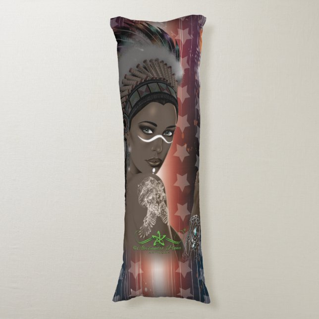 Lady Sioux Body Cushion (Front Vertical)