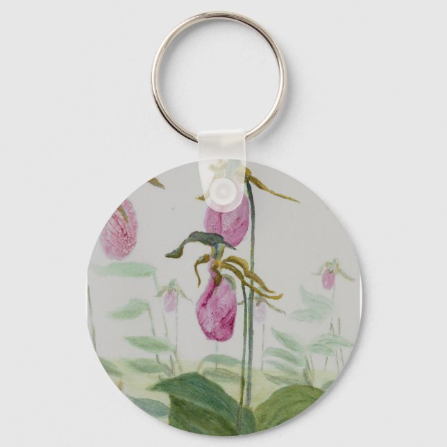 Lady Slipper Key Chain (Front)