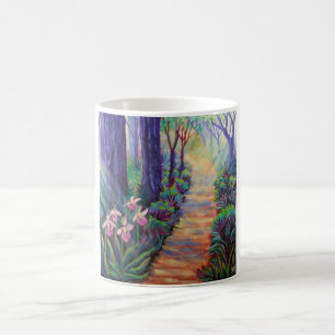 Lady Slippers on the Path Coffee Mug
