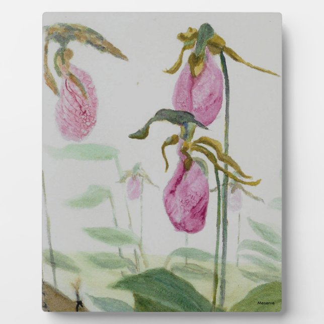 Lady Slippers Plaque (Front)