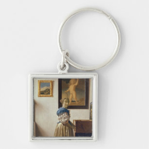 Lady standing at the Virginal, c.1672-73 Key Ring