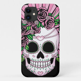 Lady Sugar Skull iPhone 11 Case