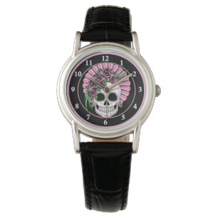 Lady Sugar Skull Watch