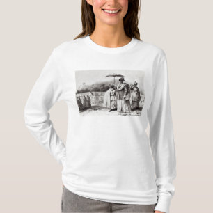 Lady taking child to Baptism T-Shirt
