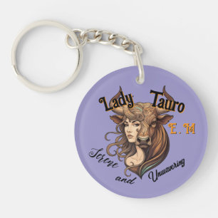 Lady Tauro Llavero - Strong and Symbolic Detail Key Ring