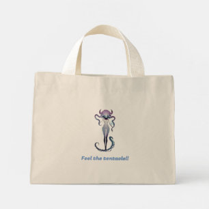 Lady tentacle tote bag