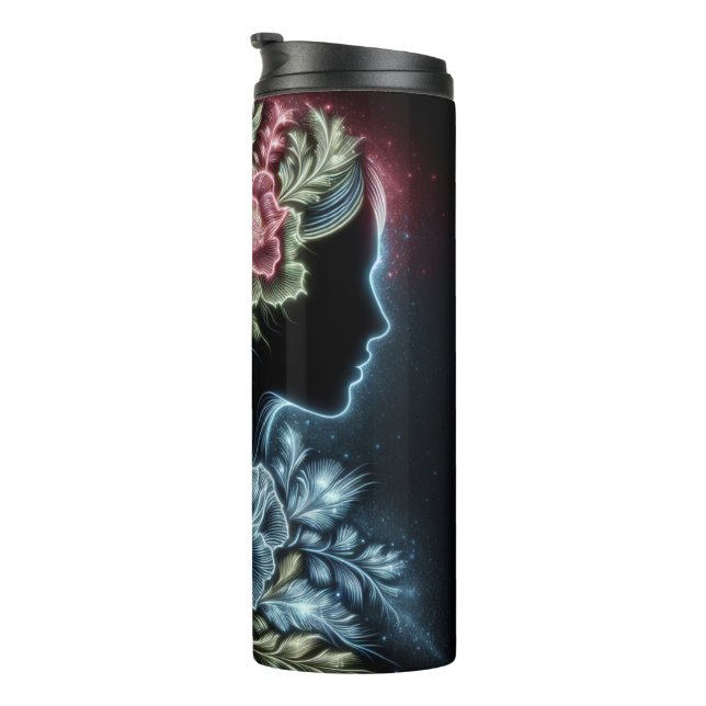 Lady -Thermal Tumbler (Rotated Right)