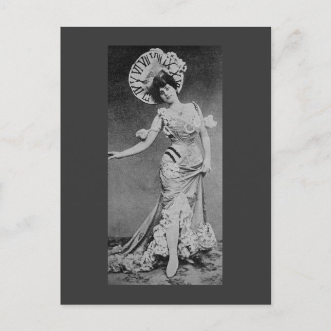 Lady Time Postcard (Front)