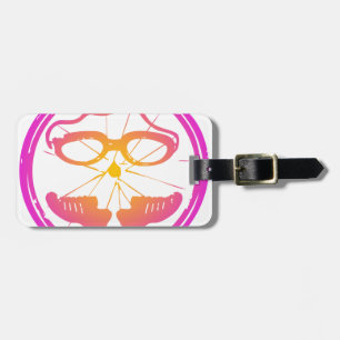 Lady Triathlon Luggage Tag