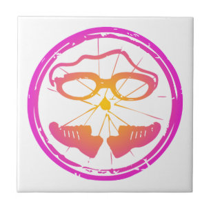 Lady Triathlon Tile