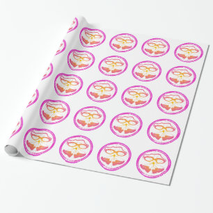 Lady Triathlon, woman triathlon Wrapping Paper