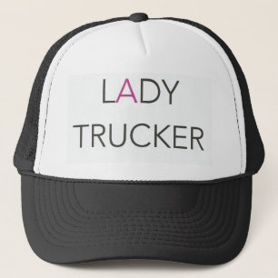 Lady Trucker USA Pink Hat