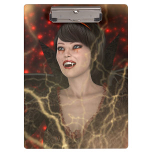 Lady Vamp Clipboard