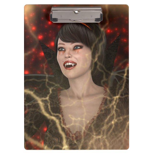 Lady Vamp Clipboard (Front)