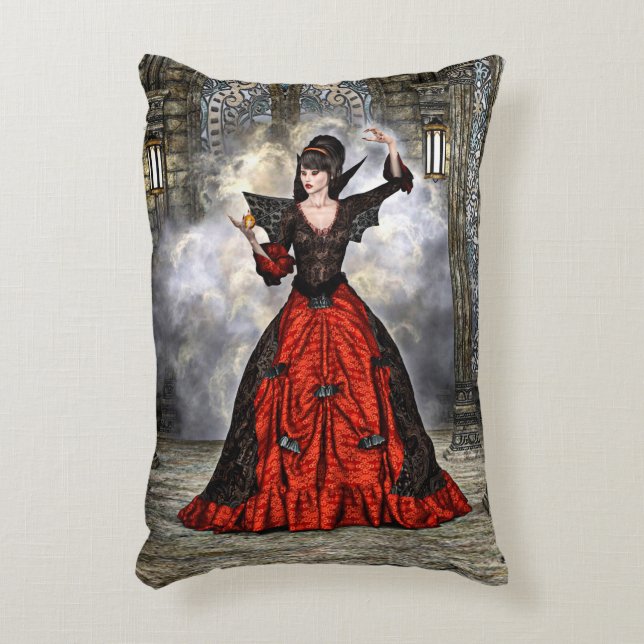 Lady Vamp Decorative Cushion (Front(Vertical))