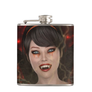 Lady Vamp Hip Flask