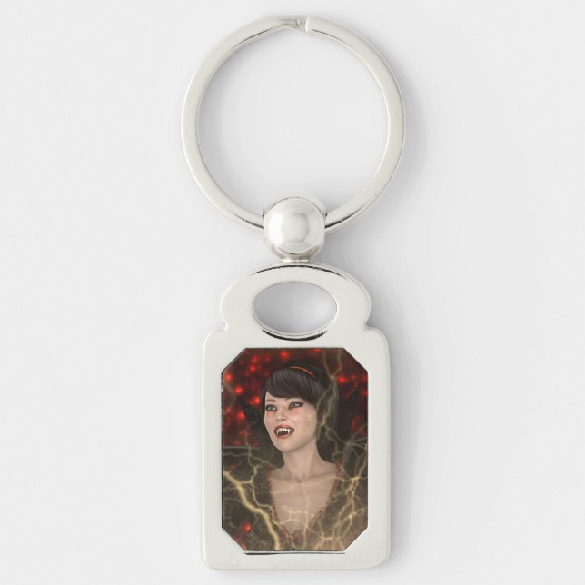 Lady Vamp Key Ring (Front)