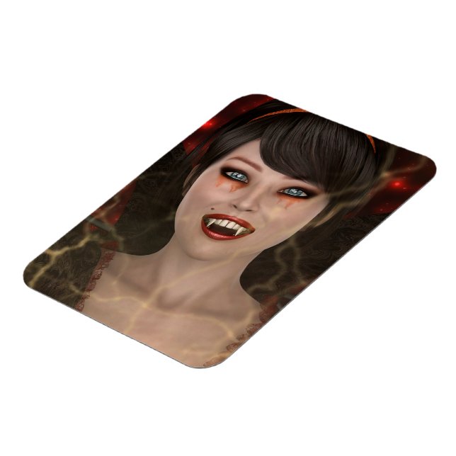 Lady Vamp Magnet (Left Side)