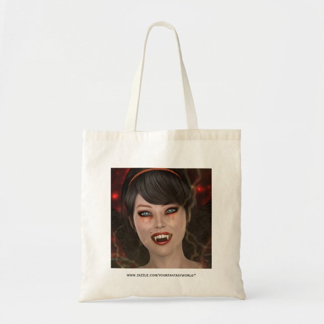 Lady Vamp Tote Bag (Front)