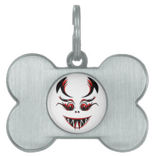 LADY VAMPIRE PET TAG