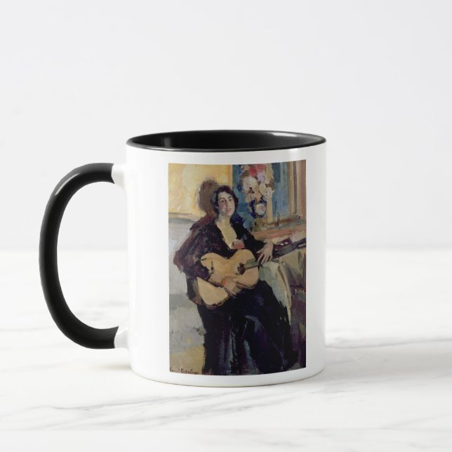 Lady with a Guitar, 1911 Mug (Left)