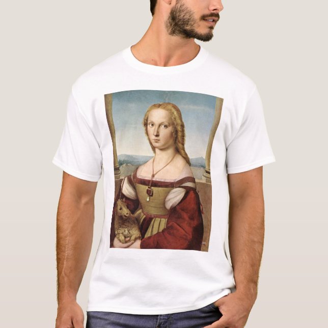 Lady with a Unicorn T-Shirt (Front)