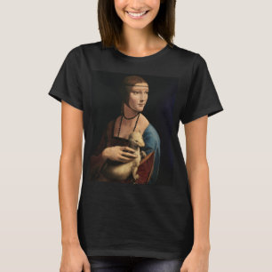 Lady with an Ermine, 1489 by Leonardo da Vinci T-Shirt