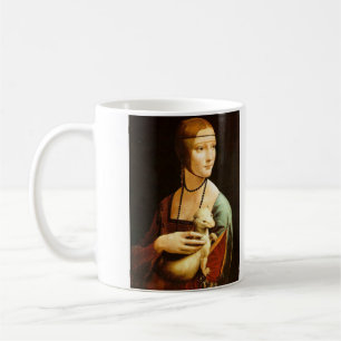 Lady with an Ermine, Leonardo Da Vinci Coffee Mug