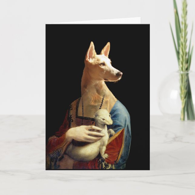 Lady with an Ermine, Luna Version Card (Front)