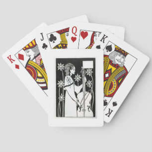 Lady with Cello, from 'Le Morte d'Arthur'`(litho) Playing Cards