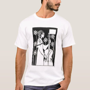 Lady with Cello, from 'Le Morte d'Arthur'`(litho) T-Shirt