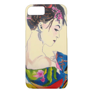 Lady with kimono iPhone 8/7 case